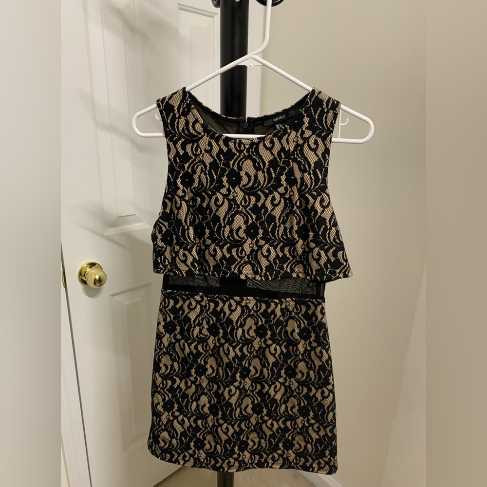 Forever 21 Lace and Sheer Dress
